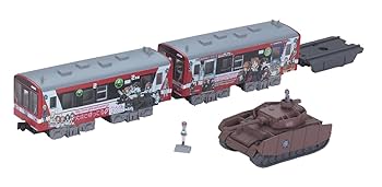 KATO 鹿島臨海鉄道6000形 ガールズ＆パンツァー 列車 2号車＋3号車 鹿島臨海鉄道6000形 ガールズ＆パンツァー ラッピング列車 2号車